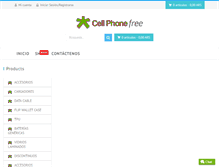 Tablet Screenshot of cellphonefree.com.ar